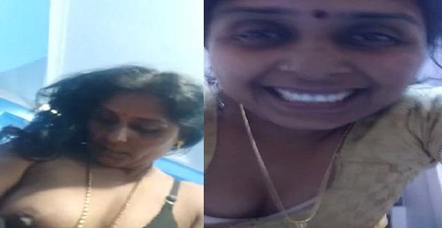 Mallu Aunty Lund Chusai Padosi Aadmi Boobs Dikhakar
